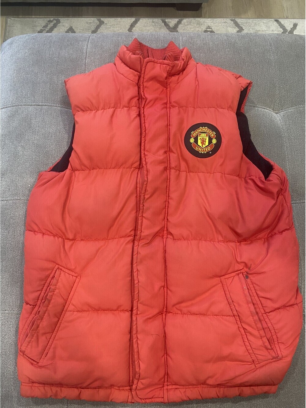 Manchester United Insulated Puffer Best Size Large